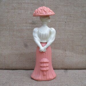 Vintage Avon Gay Nineties Fashion Figurine Bottle